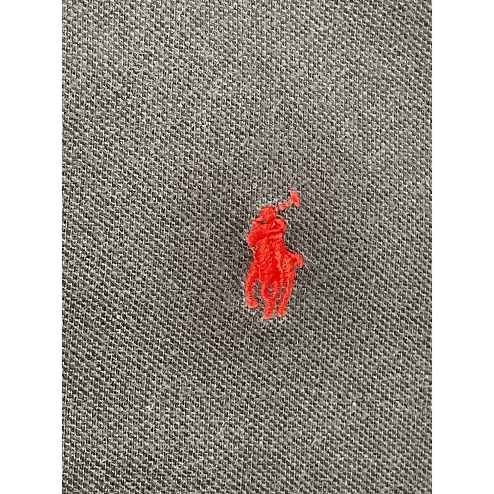 POLO RALPH LAUREN CUSTOM FIT POLO SHIRT Boys Youth L (14-16) Red Horse - Picture 3 of 9